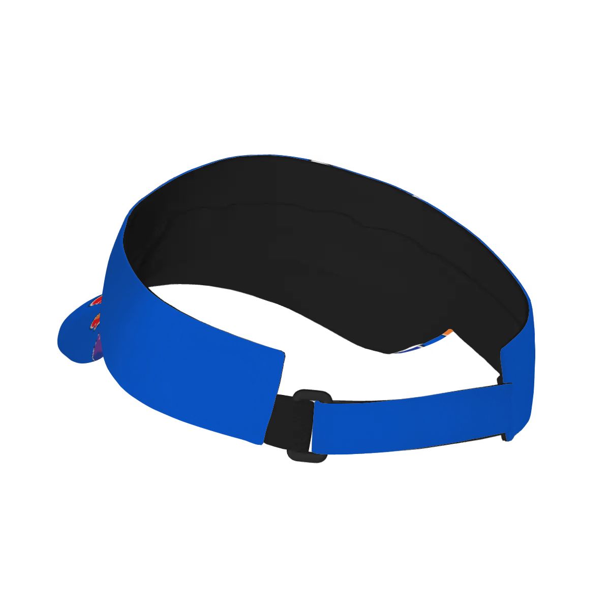 Double Hearts Visor - Blue